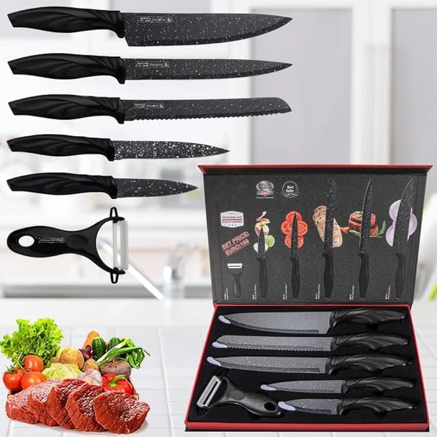 Modern Kitchen Knife Set